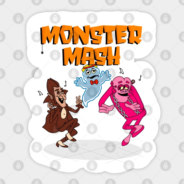 Monster Mash Monster Cereal Sticker by Thrill of the Haunt